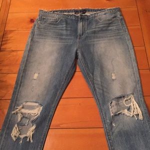 Cropped jeans